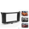 2 Din Car Radio Fascia For Mercedes-Benz Smart Fortwo 2011-2015 DVD Stereo Frame Plate Adapter Mounting Meter Installation Bezel view 4