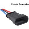 8Pairs 3Pin Waterproof Connectors - Auto Electrical Quick Disconnect Plugs | Secure Wire Connection, Weather-Resistant, Ideal for Automotive Use view 4
