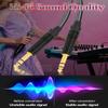 Premium TRS Guitar Cable 6.35mm TRS Balanced Stereo Audio Cable 3FT 2-Pack view 3