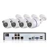 QDVOPHZA 4CH 5MP Outdoor Security IP Camera 48V POE CCTV Video Surveillance Set H.265+ P2P Motion Detection NVR Camera System(4PCS,4CH NVR and 4CAM) view 1
