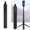 Luocute 2 in 1 Action Camera Tripod, Selfie Stick with Concealable Extension Pole Anti Slip Foot Pad Lightweight Aluminum Alloy for X4 X3 ONE X Action Cameras view 3