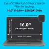 Kensington Eyesafe Privacy Screens Filter 16 inch 16:10, Easy Installation, Filters 60% of Blue Light, Patented Laptop Privacy Screen Compatible with Touch Screen, Matte and Glossy, ES160A1610A view 2