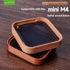 Coyktonty Desktop Stand for Mac mini M4/M4 Pro, Mount Speaker SupportBase Dust-Proof Cooling Stand Compact PC Support, Bracket Anti-Static Dust-Proof Storage Base (Style 1) view 2