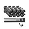 Ultra HD 4K Security Camera System Face Detect 8CH NVR POE AI Camera 5MP 8MP Outdoor Color Night Video Surveillance Set(4PCS,4CH NVR and 4PCS 8MP) view 1