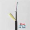 120m 4 Wire DVI LC-LC Fiber Patch Cable for Outdoor, Waterproof SM Armoured (LCA-LCA LSZH) view 4