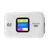 4G LTE Mobile Hotspot Router, Portable WiFi Hotspot for Travel, WiFi 6 Router 3000mAh/300Mbps High Speed Hotspot Device Support 12 Users, Camping, Motorhomes, Office-ice White view 1