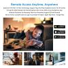 H.265 HD Video Suveillance System 8CH 8MP POE NVR Kit 4K Security CCTV POE IP Camera System Motion Detection with Tuya App(4PCS,8CH NVR 4CAMERA_AU Plug) view 4