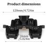 New Aluminum Night Vision Goggle Mount,Pvs-14 Night Vision Goggles Holder Adapter,Metal J Arm Mount Night Vision Goggles,Nvg Mount Dovetail J Arm Rhino Mount,for Outdoor Camping and Explo(Color:Black) view 2