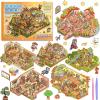 ASTARON 6 Sets DIY Large Size Sticker Scene Book, Make Own Shop Room view 1