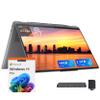 Lenovo Yoga 7 2-in-1 16" WUXGA Touchscreen Laptop, AMD Ryzen 7 8840HS, 16GB LPDDR5X, 2.5TB Storage (2TB SSD+512GB Docking Station Set), Backlit Keyboard, Fingerprint, Webcam, Win 11 Pro, Artic Grey