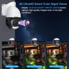 JideTech 4K 8MP Outdoor PTZ IP PoE Camera with 200X Hybird Zoom Pan Tilt Auto Tracking Security Dome Cameras, Human/Vehicle Detection, 492ft IR, Color Night Vision, 2-Way Talk,BlueIris, for ONVIF NVR view 4