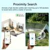 Dual System Smart Anti-Loss Device, 2-Pack, for iOS and Android, Smart Bluetooth Tracker and Item Locator for Keys, Backpacks, Luggage, Wallets, Features dustproof and Waterproof Design. view 3