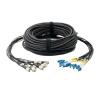 12 Core Fiber Optic Patch Cable TPU 10M 12C Shielded LC SC FC ST 6mm Shielded Patch Cable for Outdoor SM FTTA 12 Way Bridge(LC-FC SM) view 2