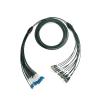 12 Core Fiber Optic Patch Cable TPU 10M 12C Shielded LC SC FC ST 6mm Shielded Patch Cable for Outdoor SM FTTA 12 Way Bridge(LC-FC SM) view 3