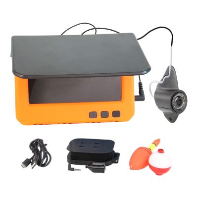 Fish Detector 4.3Inch LCD Monitor Finder with 49ft Cable for Ice Lake Boats Fishing Easy to Use Locator