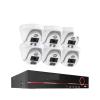 QDVOPHZA 5MP 8MP Ultra HD 4K POE Security Camera System H.265 Two Way Audio Face Detect Full Color Night CCTV Video Surveillance(4T,8MP 8CH 6pcs Camera) view 1