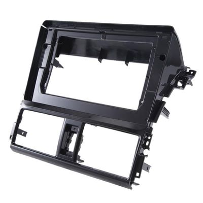 2Din 10.1 Car Radio Fascia For Toyota VIOS Yaris 2013-2017 Parts DVD Frame Audio Fitting Adaptor Meter Trim Kits Facia P