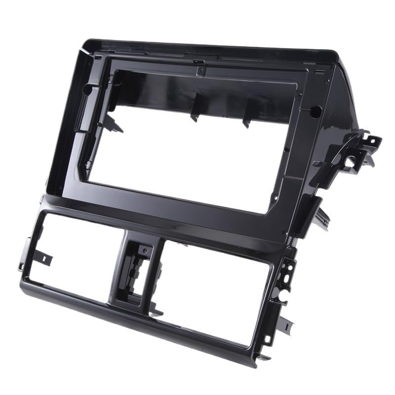 2Din 10.1 Car Radio Fascia For Toyota VIOS Yaris 2013-2017 Parts DVD Frame Audio Fitting Adaptor Meter Trim Kits Facia P
