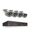 QDVOPHZA 8CH HD 4MP POE NVR Kit CCTV Security System H.265 Face Detect Outdoor Two-Way Audio IP Camera P2P Video Surveillance Set(1t,8CH NVR 4 Cameras) view 1