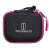 Tourmate Golf GPS Storage Case Compatible for Izzo Swami Handheld Golf GPS Rangefinder (Case Only) (Black & Rose Pink) view 3