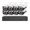H.265 HD Video Suveillance System 8CH 8MP POE NVR Kit 4K Security CCTV POE IP Camera System Motion Detection with Tuya App(4PCS,8CH NVR 8CAMERA_UK Plug) view 1