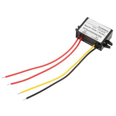 10 AC 12V 24V to DC 5V Converter DC 5V Power Supply AC DC Power Supply Module for car Screen, Monitor Camera (3A)