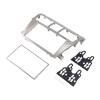 2 DIN Car Stereo Radio DVD Player Frame Fascia Panel Trim For Toyota Vios 2007-2012, Belta 2005-2008, Yaris Sedan 2006+ view 1