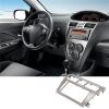 2 DIN Car Stereo Radio DVD Player Frame Fascia Panel Trim For Toyota Vios 2007-2012, Belta 2005-2008, Yaris Sedan 2006+ view 2