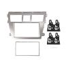2 DIN Car Stereo Radio DVD Player Frame Fascia Panel Trim For Toyota Vios 2007-2012, Belta 2005-2008, Yaris Sedan 2006+ view 3