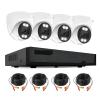 2MP 1080P 4CH Full Color Wired DVR Kit Home Security CCTV Monitor view 1