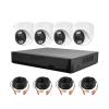 2MP 1080P 4CH Full Color Wired DVR Kit Home Security CCTV Monitor view 2