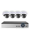 4K 8MP POE NVR Kit 10CH 8CH Surveillance System for House HD Video POE IP Cameras Outdoor CCTV Security System(4PCS,10CH NVR 4PCS CAM_NO Card) view 1