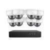 5MP FHD POE Network Video Security System H.265+ 6MP NVR with 5MP Weatherproof Surveillance POE Cameras Audio in IP Camera(4T,2pcs Cameras) view 1