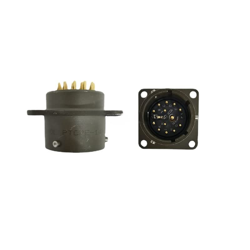 KETDDYEG 1pcs Aviation Plug PT02A-14-15P/15S Circular Connector Socket Connector(P Male Socket/S Female Socket)