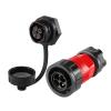 YM20 M20 Aviation 2 3 4pin IP67 Waterproof Plastic Male Plug Female Socket Power Connector for Drone Maritime Mining Industry(2pin Set) view 3
