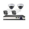 Outdoors POE 4K 8MP NVR Video Surveillance System Dome Audio IP Camera Security Face Detect CCTV Video Monitoring(4PCS,8CH NVR x4 Cameras) view 1