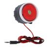 DirectNine Basics 120dB Mini Red Wired Horn Siren Sound Alarm System Warning Horn for Home Security Easy Install No Wiring Durable Long Life Plug in Keypad Console Loud Voice Prompt Plastic Metal view 2