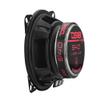 DS18 S40 4 Inch Car Audio Coaxial Speaker Pair - 120W Max (40W RMS) 4 Ohm 2-Way Coax with Grill, Black Matte Steel Basket, and Barium Ferrite Magnet - Upgrade Factory Speakers view 4