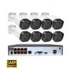 QDVOPHZA H.265+ 8CH 5MP POE Security System Kit Audio Recorder Rj45 Face Detection IP Camera Outdoor Waterproof CCTV Video NVR(1t,4ch NVRX2 Cam 5MP) view 2