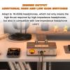 MiBoce Hi-Fi Audiophile Preamplifier, Vacuum Tube Phono Preamp, Headphone Amp, with XLR, RCA, 4.4mm/6.35mm Ports, 2000mW Output, for Home Stereo Audio System view 2