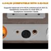 MiBoce Hi-Fi Audiophile Preamplifier, Vacuum Tube Phono Preamp, Headphone Amp, with XLR, RCA, 4.4mm/6.35mm Ports, 2000mW Output, for Home Stereo Audio System view 4