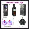 Grinsvalley 6 Pcs Ghost Hunting Equipment Kit Ghost Hunting Box 1 Emf Meter 1 Digital Voice Recorder 2 LED Balls 1 Speaker Paranormal Equipment Tools for Paranormal Investigation, EVP Sessions view 2