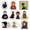 (10PCS) Saint Elizabeth Ann Seton Stickers - Christian Catholic Gift Waterproof Vinyl Sticker Decal for Laptop Water Bottle or Car 3 Inches view 1