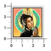 (10PCS) Saint Elizabeth Ann Seton Stickers - Christian Catholic Gift Waterproof Vinyl Sticker Decal for Laptop Water Bottle or Car 3 Inches view 2