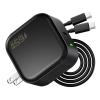 65W GaN USB C Laptop Charger Compact Foldable Travel Adapter for MacBook Air M2/M3/M1, Pro 13/14, Dell XPS 13, iPad Pro, Steam Deck - Super Fast Wall Charger Block for Samsung S24 Ultra, iPhone 1 view 1