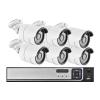 4K Ultra HD 8MP H.265 POE NVR Security System Kit Outdoor Waterproof Motion Detection CCTV IP Camera Audio Video Record Set(1T,8CH NVR and 6 Camera) view 1