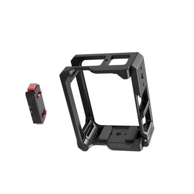 Mount Aluminum Alloy Camera Cage for Pro2 360 Degree Rotation and Secure Action Grip Aluminum Alloy Mount