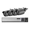 4K 8MP POE Security Camera System 4CH/8CH P2P AI Video Surveillance Kit Audio Outdoor Home 8MP IP Camera CCTV NVR Set(4PCS,8CH NVR and 4 Camera) view 1