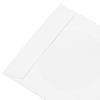 100 Pack Cd DVD Sleeves: Thick Reusable Dust Proof Disc Sleeves with Flap and Clear Window for 8cm Miniature Cd Covers view 4
