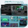 4G+64G Car Radio Stereo for Chevy Chevrolet Silverado 2007-2012 with DSP/32EQ Wireless Carplay Android Auto, Sellrich 10.1" 1280P Touch Screen Radio Bluetooth 5.0 FM/RDS Mirrorlink SWC Backup Camera view 2